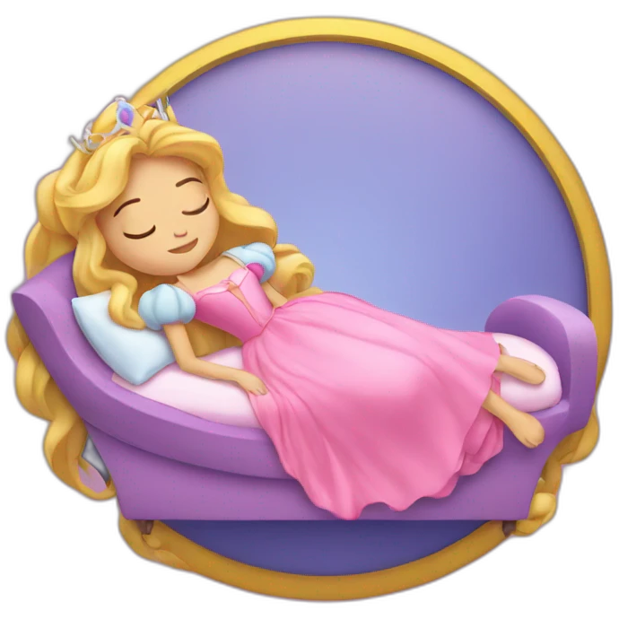 Sleeping beauty emoji