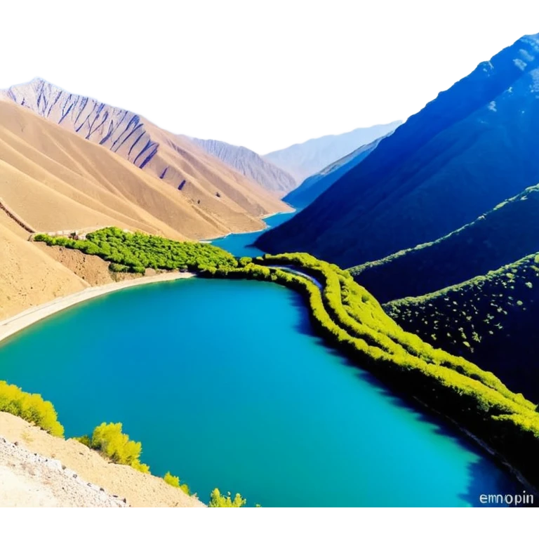 یک دختر مو فرفری با لبای بزرگ و چشای بزرگ emoji