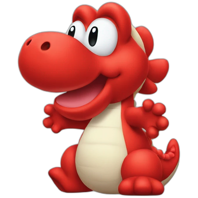 red yoshi emoji