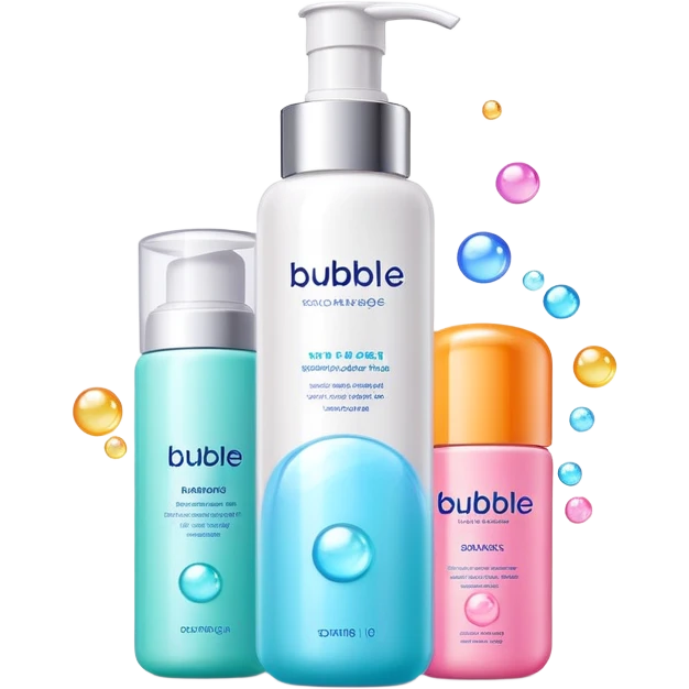 Bubble skincare emoji