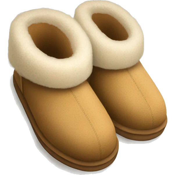 pair of ugg slipper emoji