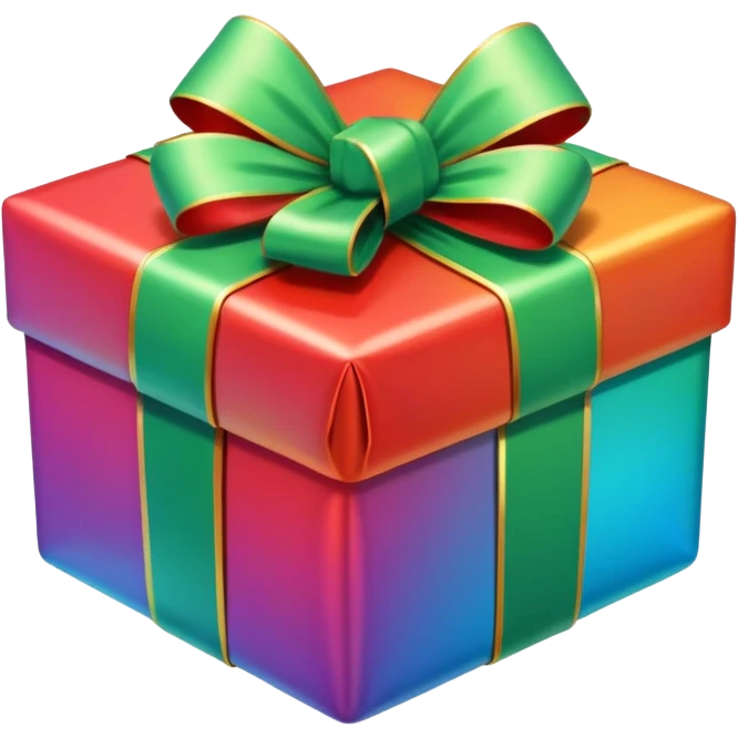 cadeau de noel emoji