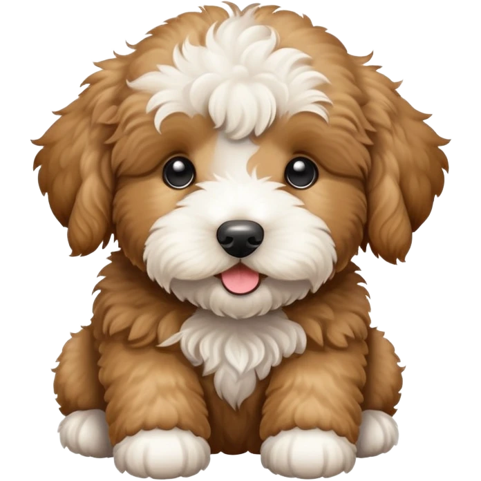 goldendoodle puppy emoji