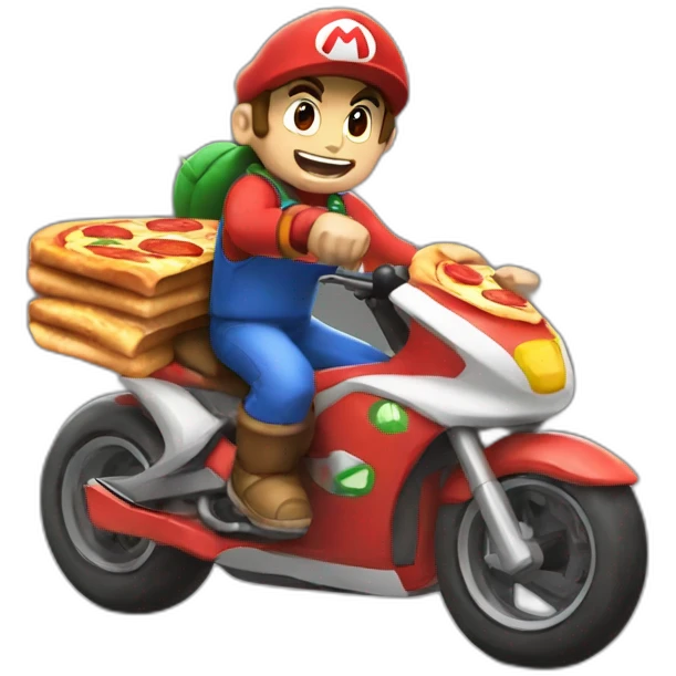 mariokart pizza emoji