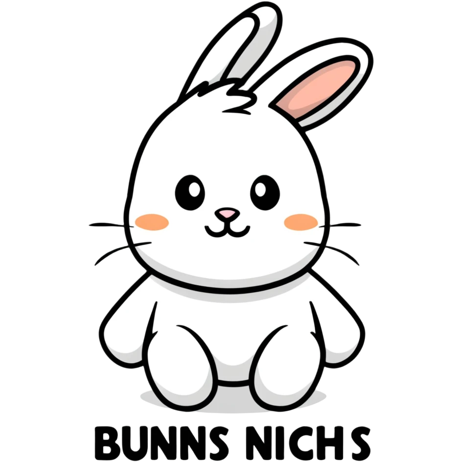 cute bunny rabbit saying buenas noches emoji