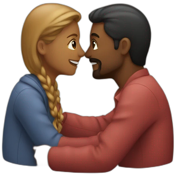 A date between two person who love each other emoji