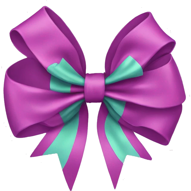 coquette bow emoji