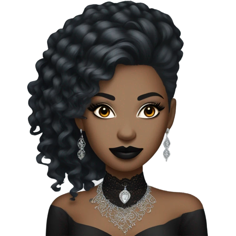 Goth emoji