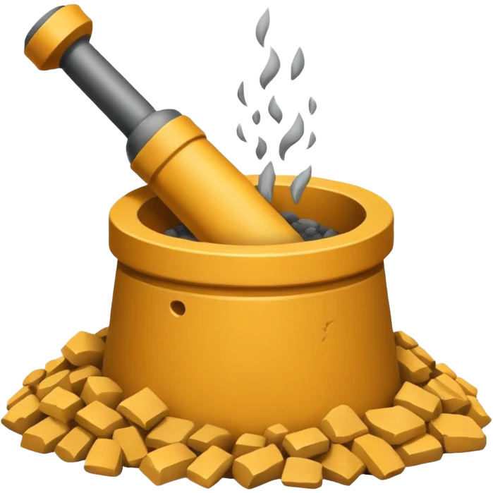 Mortar emoji