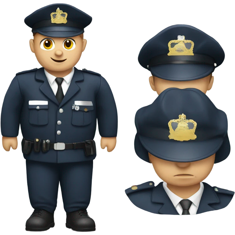 British policeman emoji