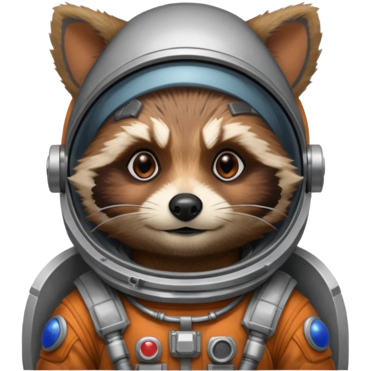 Rocket raccoon emoji