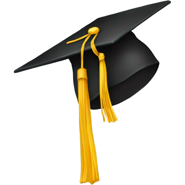 Graduation cap emoji