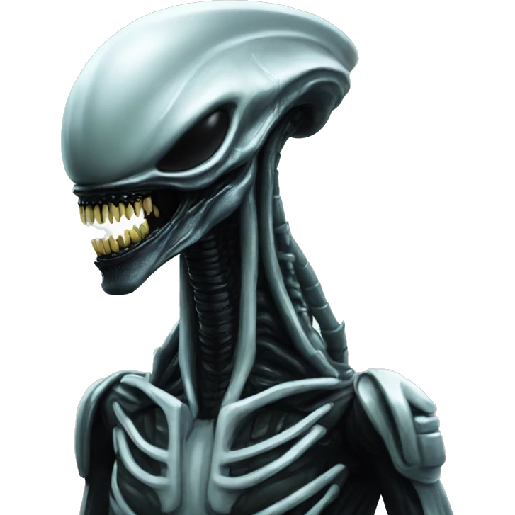Alien xenomorph emoji