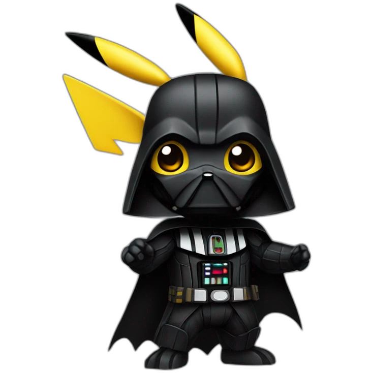Dark vador Pikachu  emoji