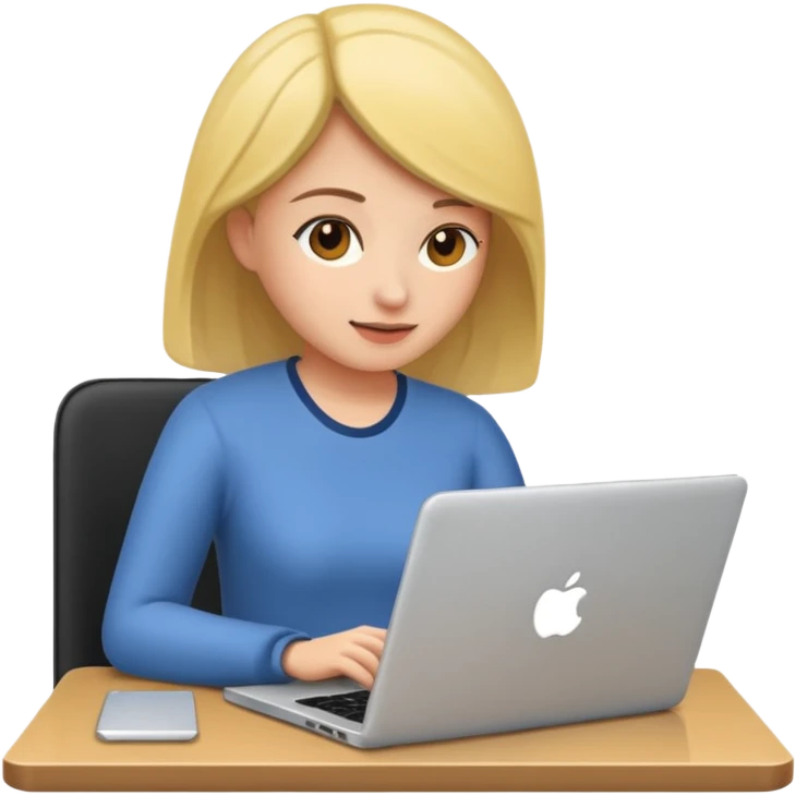 woman using laptop emoji