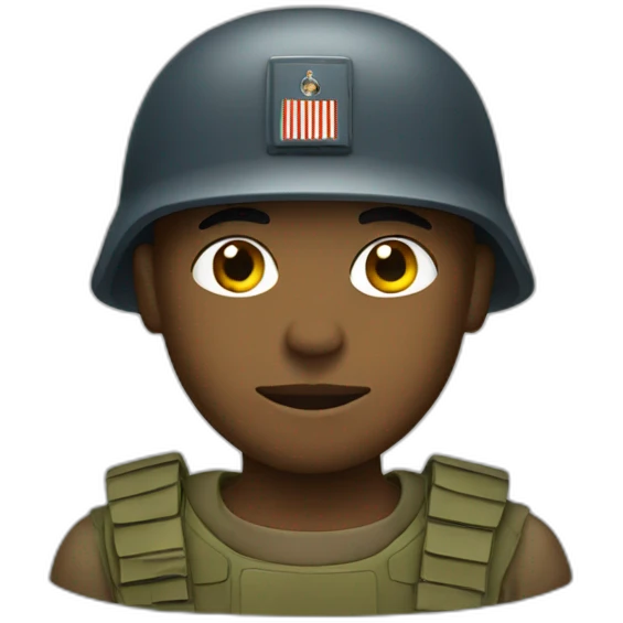 soldier 🫡 emoji