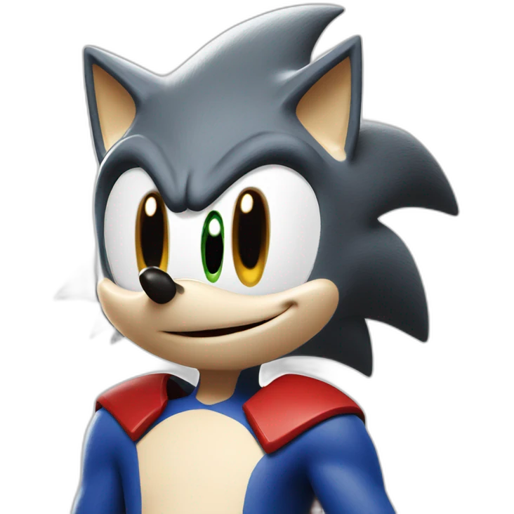 sonic the hedgehog facing emoji