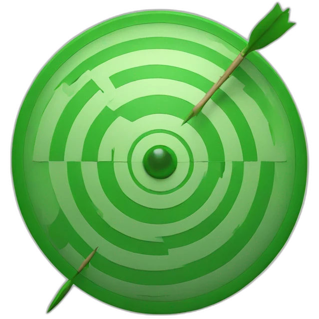 green target emoji