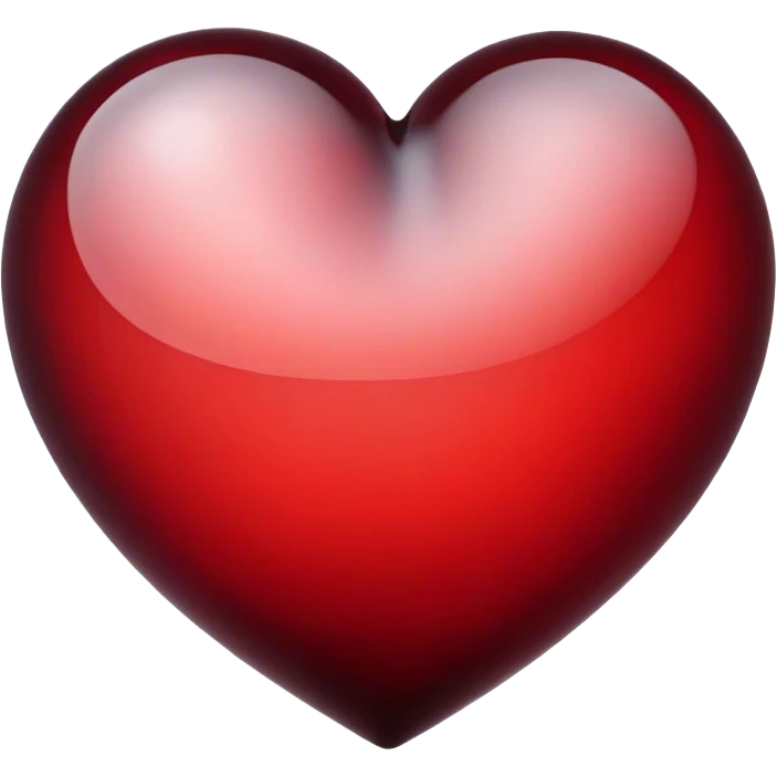 red wine heart emoji