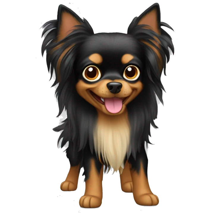 longhaired toy terrier emoji