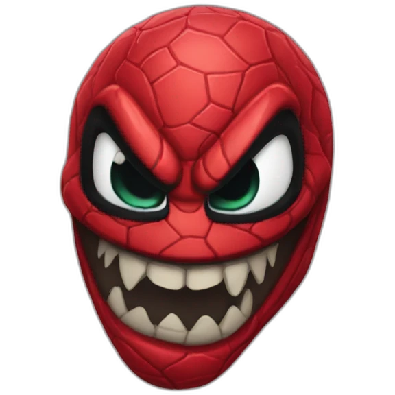 red venom emoji