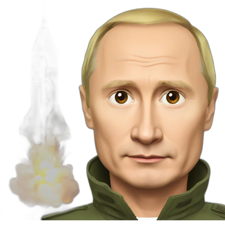 putin with missiles emoji