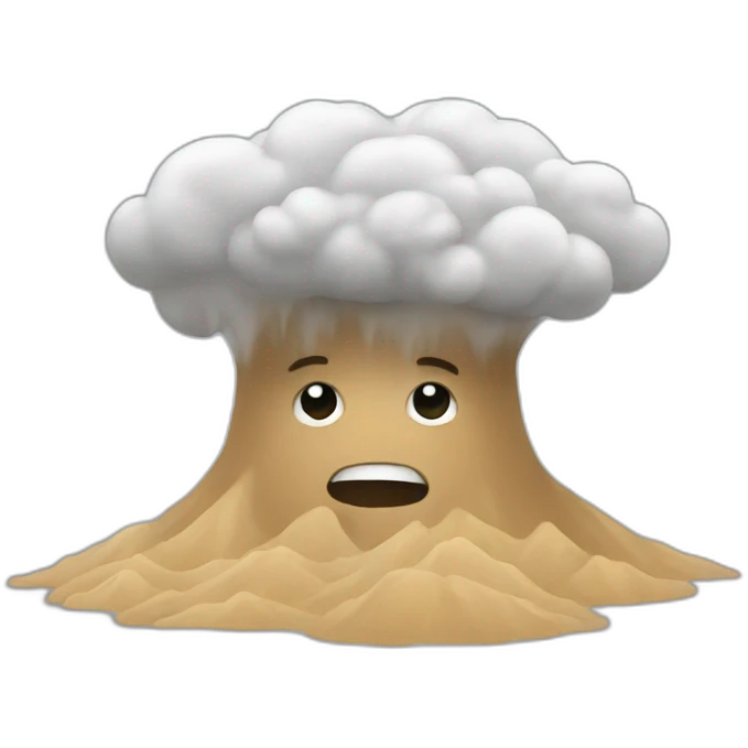 Sandstorming emoji