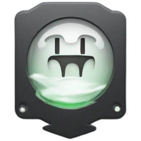 download symbol strike emoji