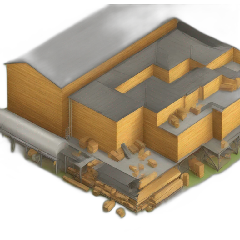 modern lumber factory emoji
