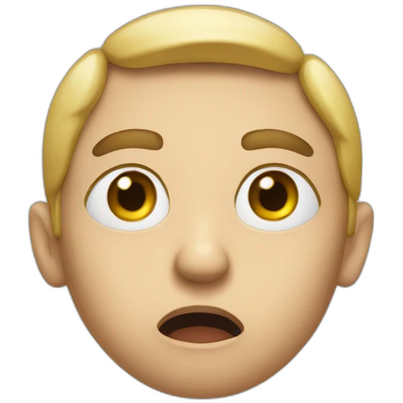 Shocking wide eyes emoji