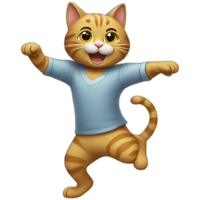 dancing cat emoji