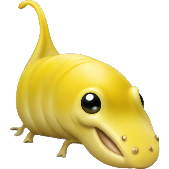 Banana slug emoji