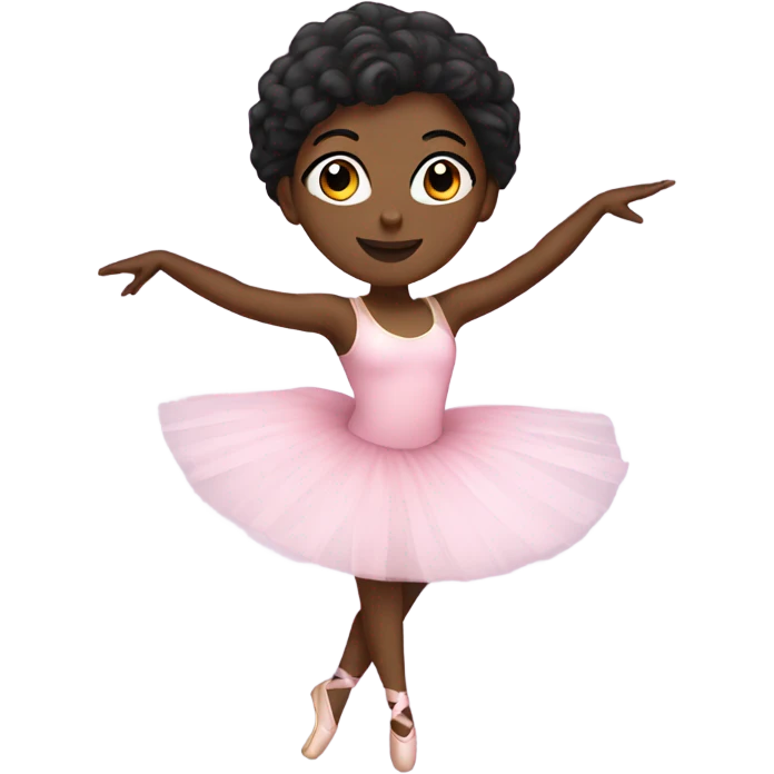 Black ballerina  emoji