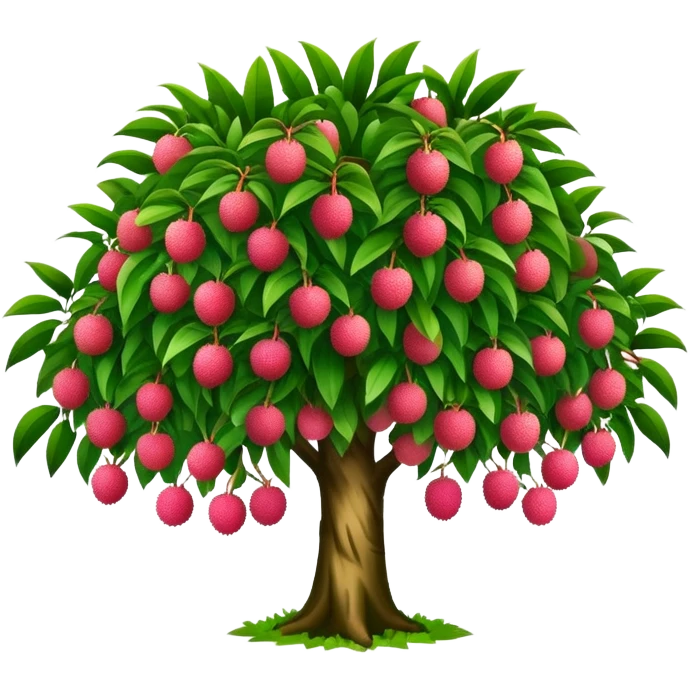 lychee tree emoji