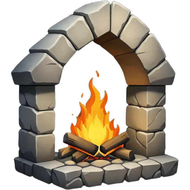 black hearth emoji