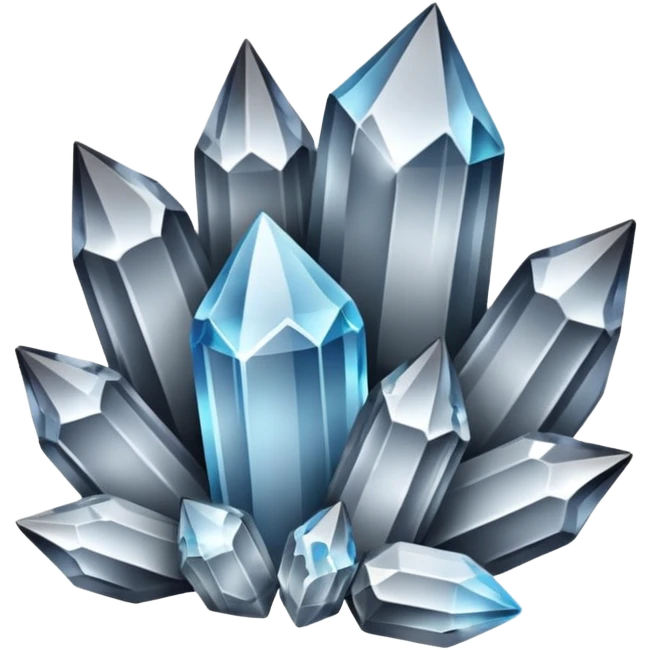 Crystals Grey emoji