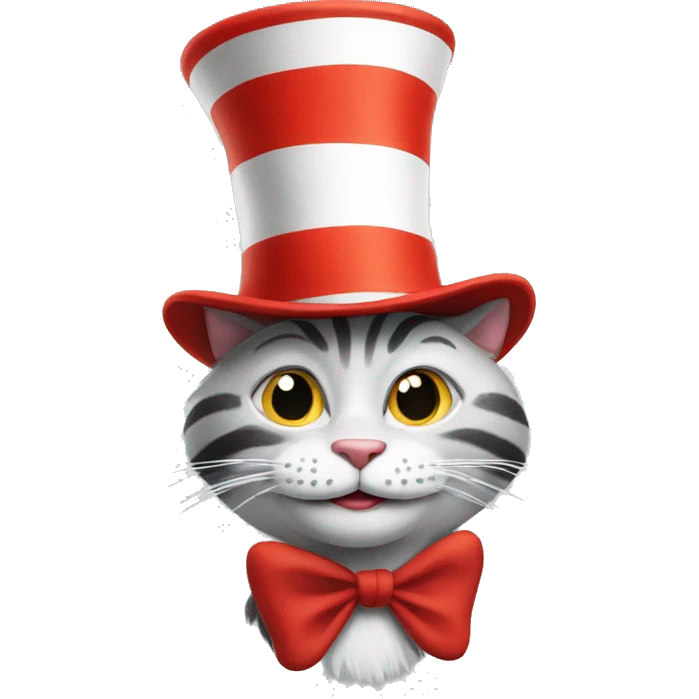 Cat in the hat  emoji