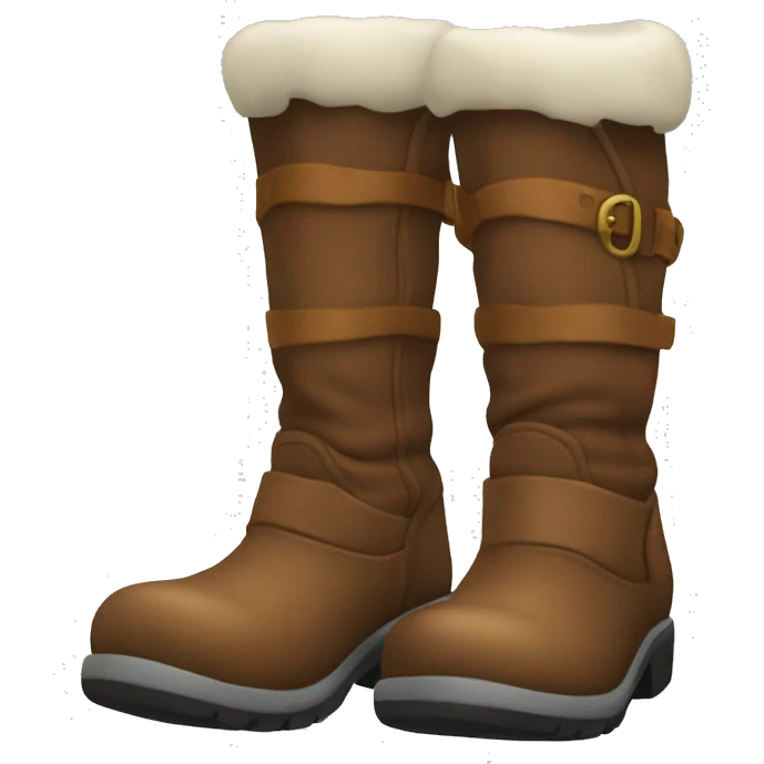 Botas navidad emoji
