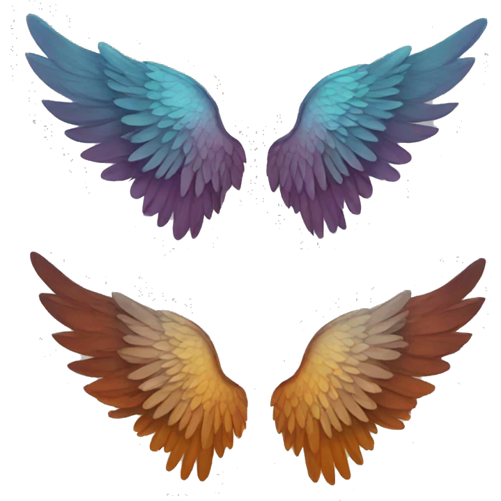 A pair of wings emoji
