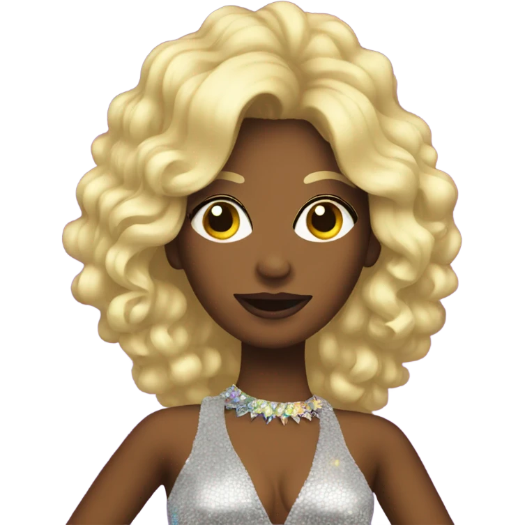 Disco queen emoji