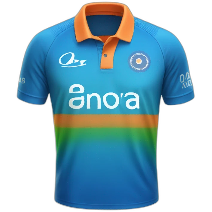 Team india jersey emoji