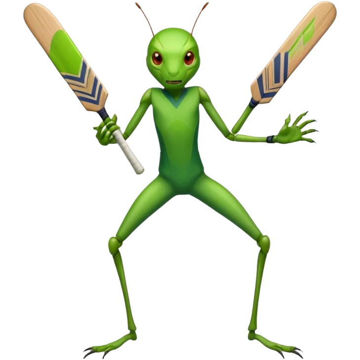 Young Cricket emoji