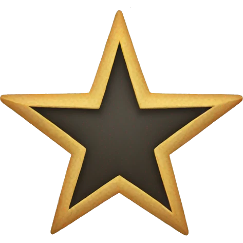 half a star emoji