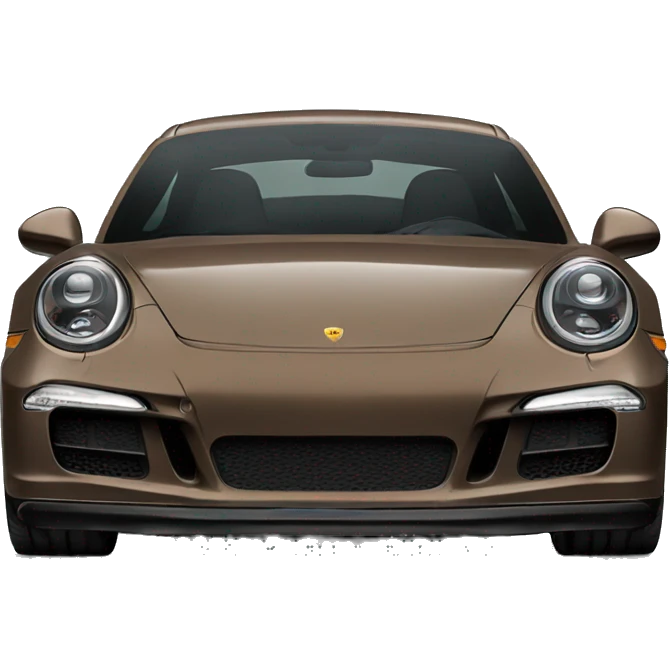 Brown porche 911gts emoji
