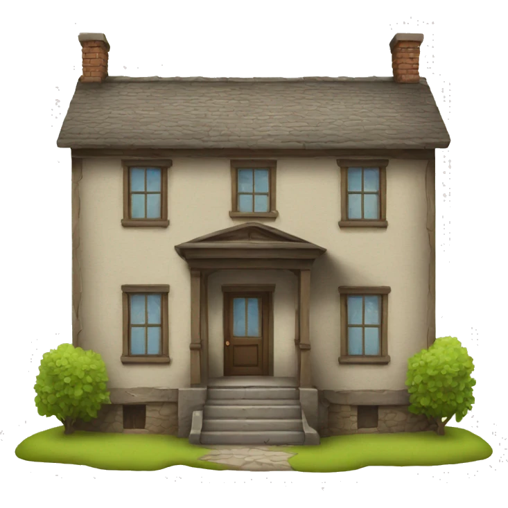 old house emoji