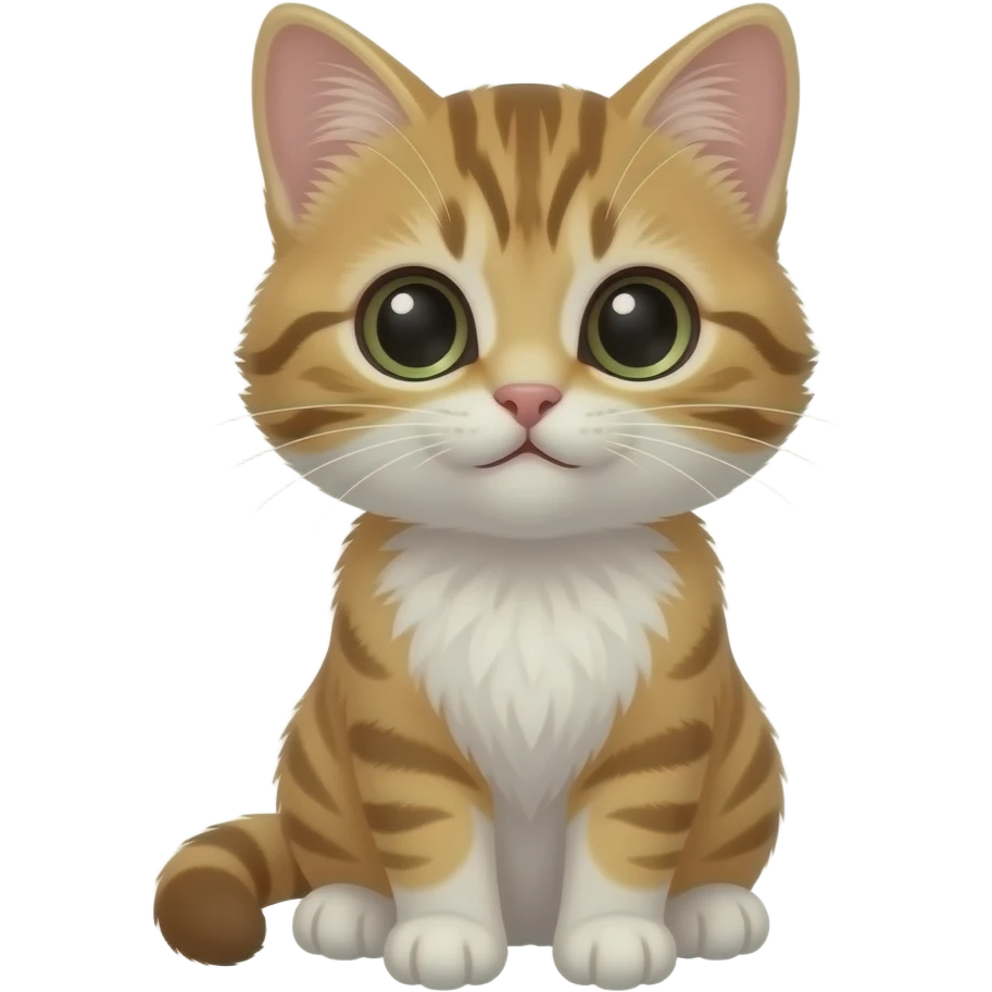 Very cute kitten emoji
