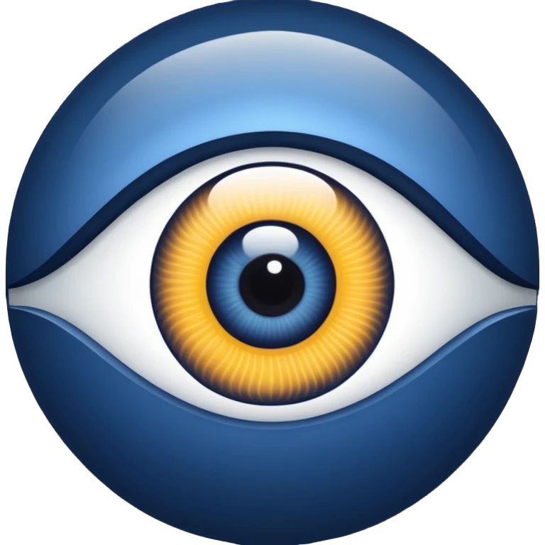 Slight appears as a wide slit-shaped eyeball, with a hypnotic pattern inside of it of white and black colors, going in an inwards direction. It constantly emits a dark blue light which makes it very easy to spot in rooms before it. emoji