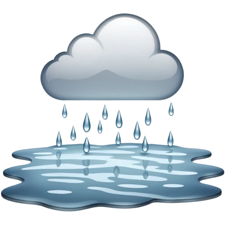 Wet scenery  emoji