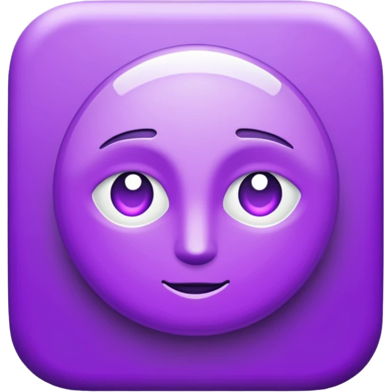 news white and purple emoji