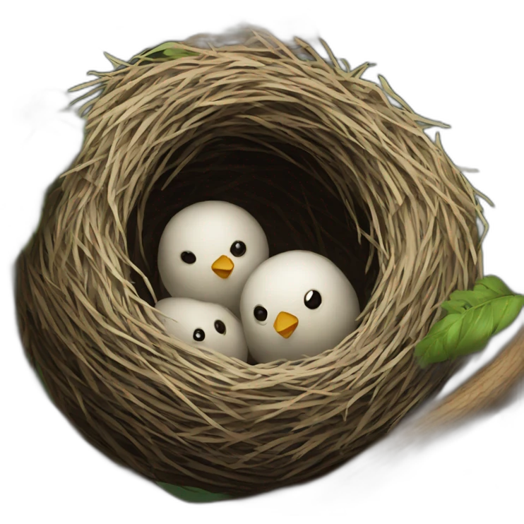small nest emoji